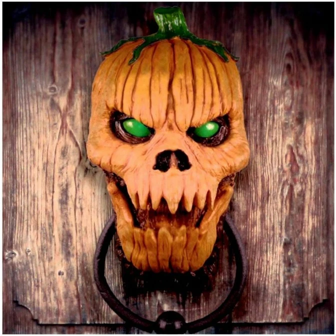 Tekky Toys Animated Pumpkin Door Knocker 1 Tekky Toys Animated Pumpkin Door Knocker