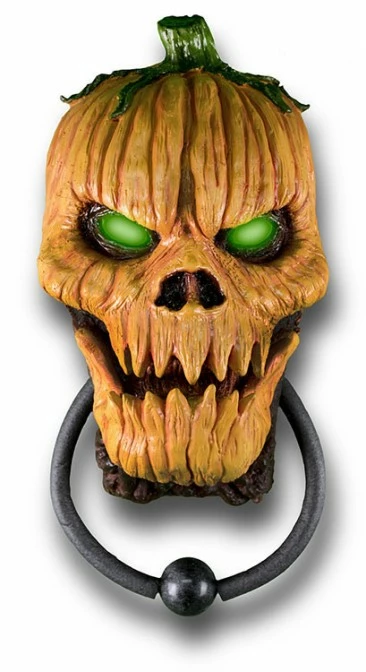 Tekky Toys Animated Pumpkin Door Knocker 2 Tekky Toys Animated Pumpkin Door Knocker - Image 2