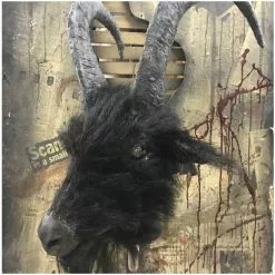 Pumpkin Pulp Deluxe Delicious Goat Mask