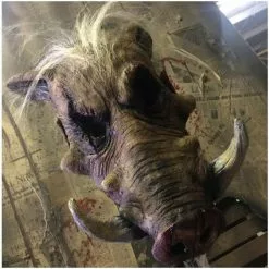 Pumpkin Pulp Deluxe Warthog Mask