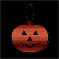 TRICK OR TREAT STUDIOS Halloween 3 TV Pumpkin Fear Freshener
