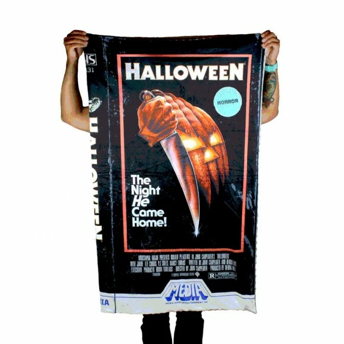 Creepy Co. Halloween VHS Blanket 2 Creepy Co. Halloween VHS Blanket - Image 2