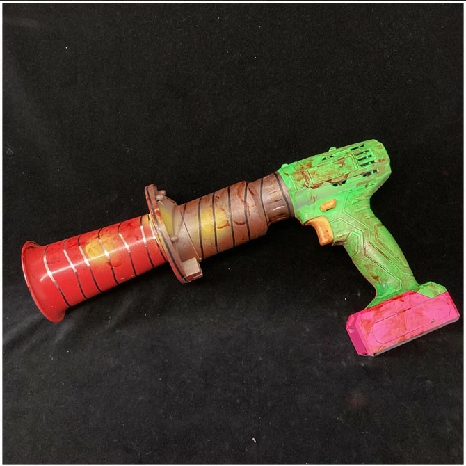 Burkbench Designs Clown Scare Horn Green Orange 1 Burkbench Designs Clown Scare Horn Green Orange