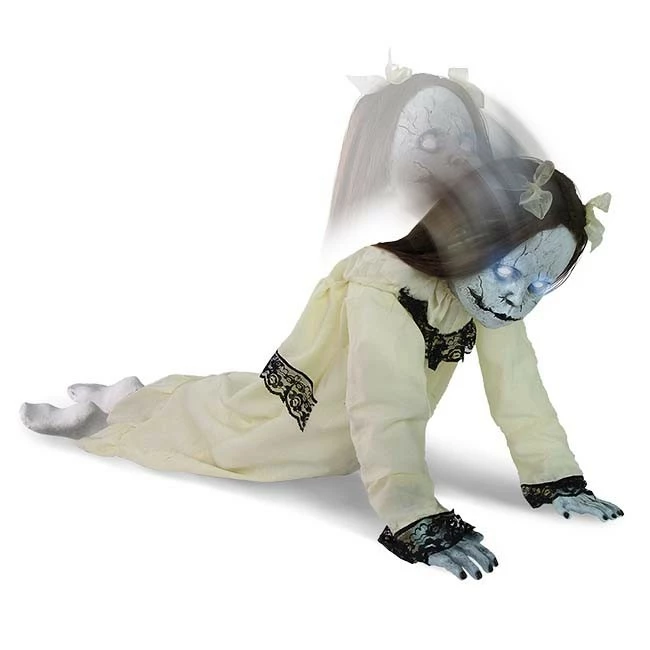 Tekky Toys Crawling Possessed Girl Animated Prop 2 Tekky Toys Crawling Possessed Girl Animated Prop - Image 2