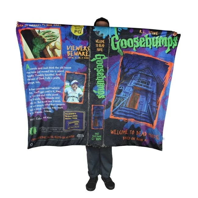 Creepy Co. Goosebumps Dead House VHS Throw Blanket 3 Creepy Co. Goosebumps Dead House VHS Throw Blanket - Image 3