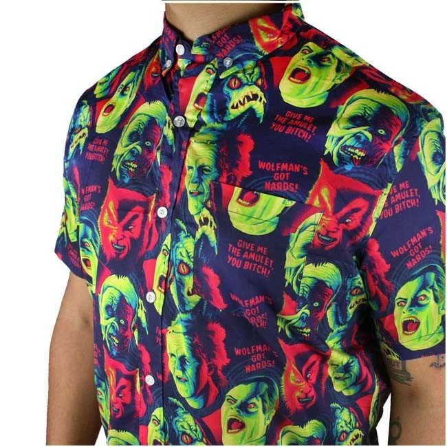 Creepy Co. Monster Squad Button Up Shirt 2 Creepy Co. Monster Squad Button Up Shirt - Image 2