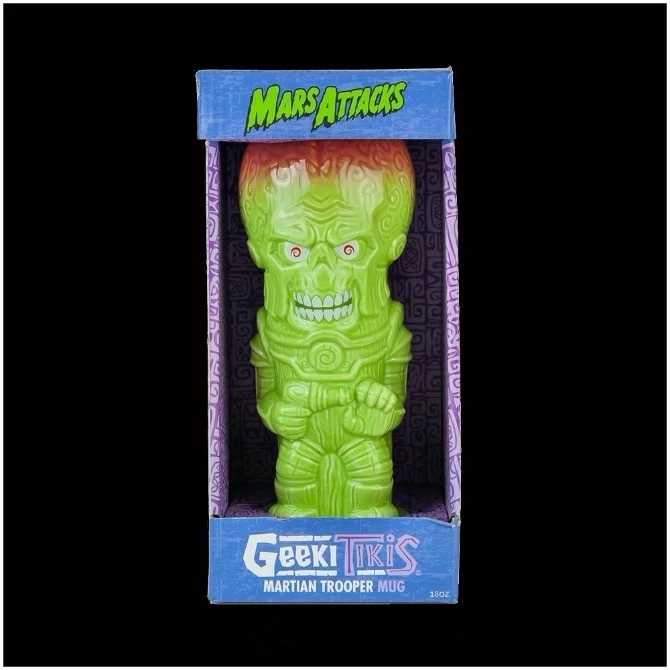 Other Geeki Tikis Mars Attacks! Martian Trooper Tiki Mug 2 Other Geeki Tikis Mars Attacks! Martian Trooper Tiki Mug - Image 2