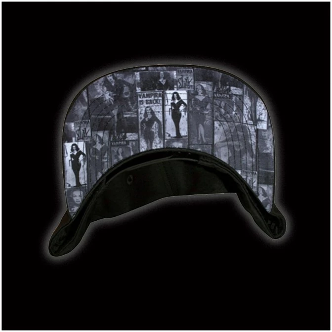 Kreepsville 666 Vampira Repeat Baseball Hat 2 Kreepsville 666 Vampira Repeat Baseball Hat - Image 2