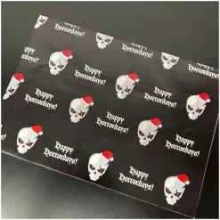 Mad About Horror Christmas Wrapping Paper