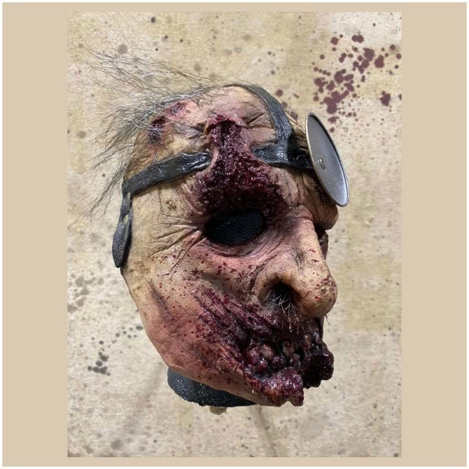 Pumpkin Pulp Bone Saw Mask 5 Pumpkin Pulp Bone Saw Mask - Image 5