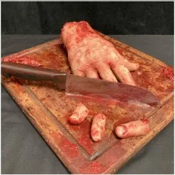 Mad About Horror Silicone Hand Chopping Board Prop