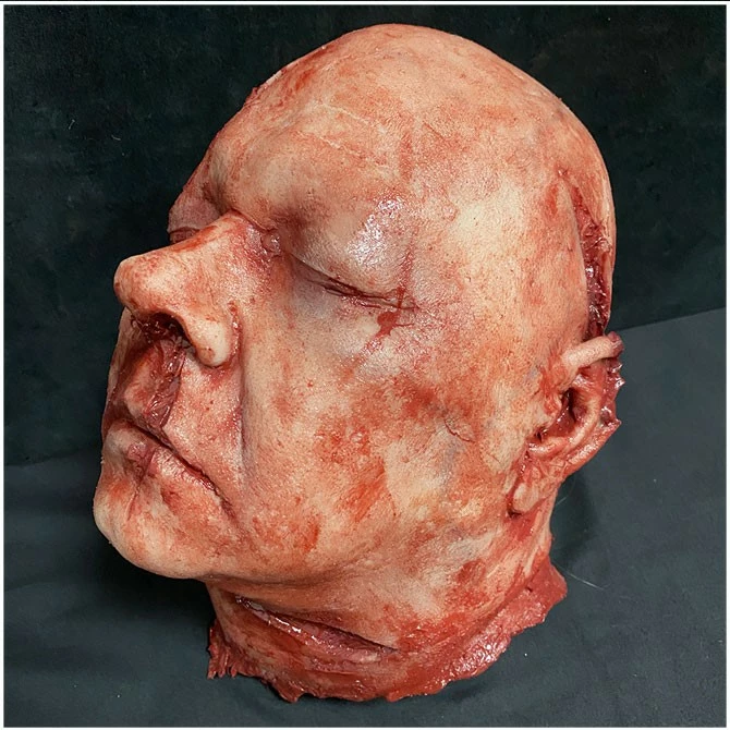 Other Silicone Severed Head Abe, Gory - Image 2