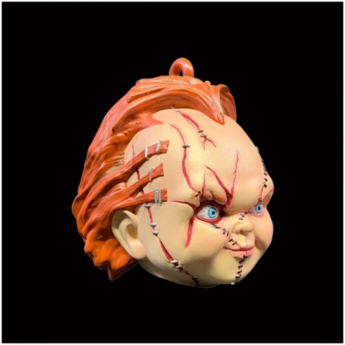 TRICK OR TREAT STUDIOS Holiday Horrors Bride Of Chucky Head Ornament 2 TRICK OR TREAT STUDIOS Holiday Horrors Bride Of Chucky Head Ornament - Image 2
