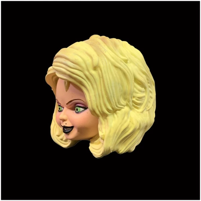 TRICK OR TREAT STUDIOS Holiday Horrors Bride Of Chucky Tiffany Head Ornament - Image 2