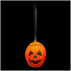 TRICK OR TREAT STUDIOS Holiday Horrors Halloween 3 Season Of The Witch Silver Shamrock 3 Pack Ornaments -Halloween Gear Sales 3.trick or treat studios halloween 3 halloween ornament