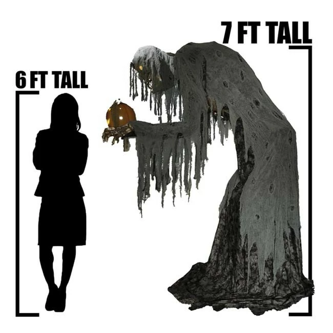 Seasonal Visions 7ft Jack Stalker Animated Halloween Prop 3 Seasonal Visions 7ft Jack Stalker Animated Halloween Prop - Image 3
