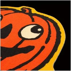Creepy Co. Beistle Jack O' Lantern Rug -Halloween Gear Sales 3 creepy co beistle jack o lantern rug