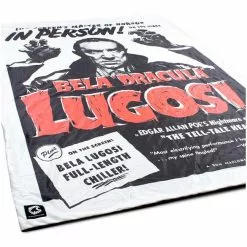 Creepy Co. Bela Lugosi™ Dracula Throw Blanket -Halloween Gear Sales 3 creepy co bela lugosi throw blanket