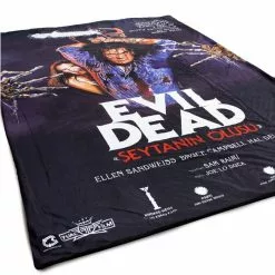 Creepy Co. Evil Dead Ash Chainsaw Throw Blanket 8 Creepy Co. Evil Dead Ash Chainsaw Throw Blanket -Halloween Gear Sales 3 creepy co evil dead ash chainsaw throw blanket