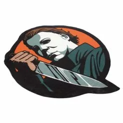 Creepy Co. Halloween Michael Myers Icon Rug -Halloween Gear Sales 3 creepy company dracula rug