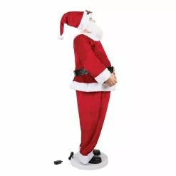 Tekky Toys 5ft Dancing Santa Animated Prop -Halloween Gear Sales 3 dancing santa 5ft animated prop