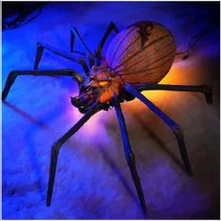 Distortions Unlimited Jack Widow Giant Spider 8 Distortions Unlimited Jack Widow Giant Spider -Halloween Gear Sales 3 distortions jack widow giant spider prop