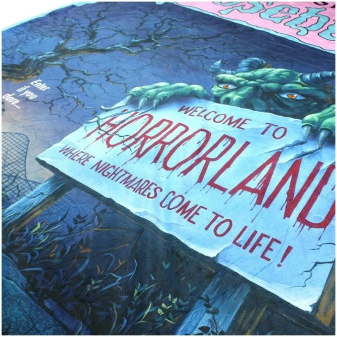 Creepy Company Creepy Co. Goosebumps Horrorland Blanket *SALE* 3 Creepy Company Creepy Co. Goosebumps Horrorland Blanket *SALE* - Image 3