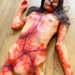 Other Life Size Body Serial Killer Victim, Female -Halloween Gear Sales 3 life cast dead body serial killer female