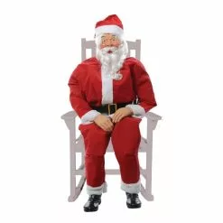Other Rocking Chair Animated Santa 5 Other Rocking Chair Animated Santa -Halloween Gear Sales 3 rocking chair santa animated christmas prop
