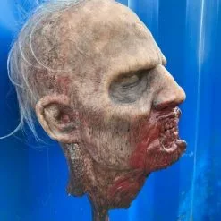 Other Silicone Severed Zombie Head On Spike Crispin' Beauty -Halloween Gear Sales 3 silicone severed zombie head crispin beauty 1