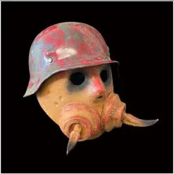 Burkbench Designs Helmet The Warrior -Halloween Gear Sales 3 warrior halloween horror mask helmet