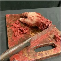 Mad About Horror Silicone Hand Chopping Board Escape Room Prop 11 Mad About Horror Silicone Hand Chopping Board Escape Room Prop -Halloween Gear Sales 4 chopping board severed hand magnetic escape room prop 1