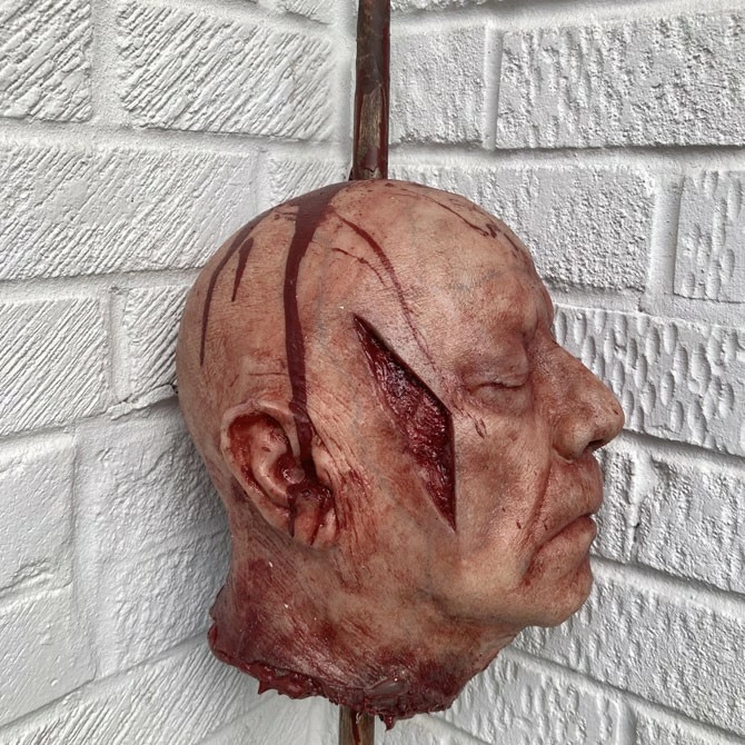 Other Silicone Severed Head On Spike Clarence - Image 4