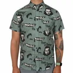 Other Creepy Co. Bela Lugosi™ -Halloween Gear Sales 4 creepy co button up shirt bela lugosi 22vive le horror 22