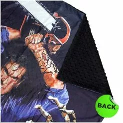 Creepy Co. Evil Dead Ash Chainsaw Throw Blanket 9 Creepy Co. Evil Dead Ash Chainsaw Throw Blanket -Halloween Gear Sales 4 creepy co evil dead ash chainsaw throw blanket