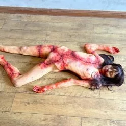 Other Life Size Body Serial Killer Victim, Female -Halloween Gear Sales 4 life cast dead body serial killer female