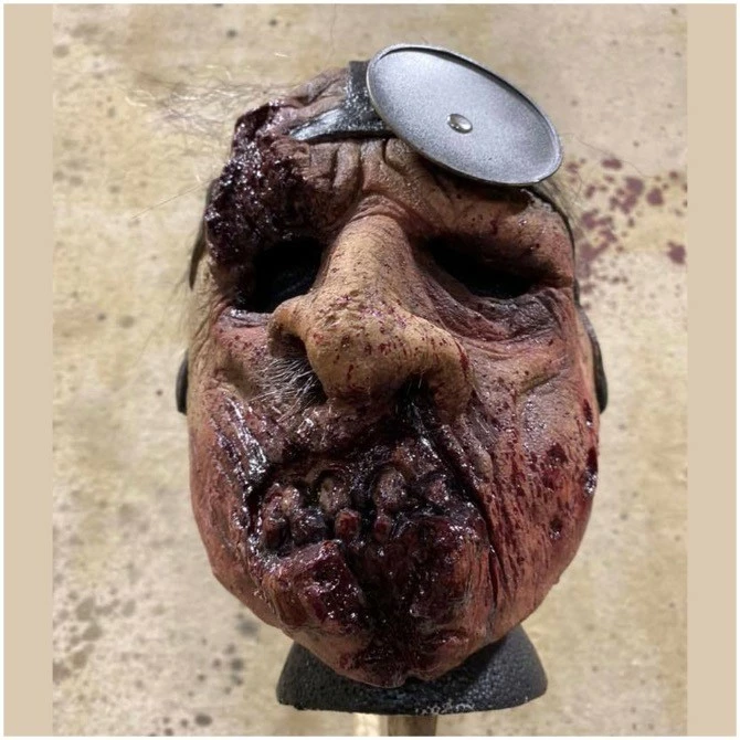 Pumpkin Pulp Bone Saw Mask 2 Pumpkin Pulp Bone Saw Mask - Image 2