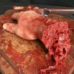 Mad About Horror Silicone Hand Chopping Board Prop -Halloween Gear Sales 4 silicone severed hand on chopping board prop 1
