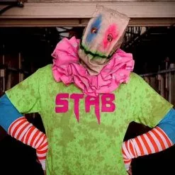 Mad About Horror Spiral Clown Costume STAB 8 Mad About Horror Spiral Clown Costume STAB -Halloween Gear Sales 4 stab spiral clown halloween costume