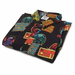 Creepy Co. Creepshow Comic Portraits Button Up Shirt -Halloween Gear Sales 5 creepy co creepshow comic portraits shirt
