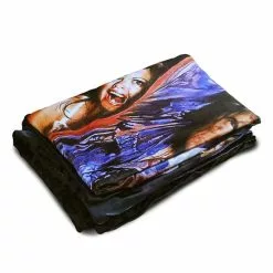 Creepy Co. Evil Dead Ash Chainsaw Throw Blanket 10 Creepy Co. Evil Dead Ash Chainsaw Throw Blanket -Halloween Gear Sales 5 creepy co evil dead ash chainsaw throw blanket