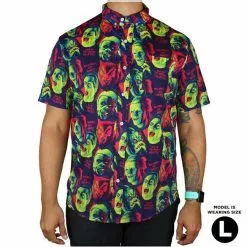 Creepy Co. Monster Squad Button Up Shirt 9 Creepy Co. Monster Squad Button Up Shirt -Halloween Gear Sales 5 creepy co monster squad button up shirt