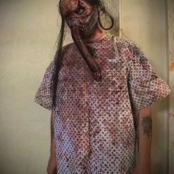 Mad About Horror Asylum Hospital Gown 10 Mad About Horror Asylum Hospital Gown -Halloween Gear Sales 5 medical gown asylum halloween costume