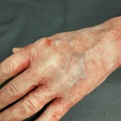 Mad About Horror Silicone Male Forearm -Halloween Gear Sales 5 silicone severed male forearm horror halloween prop 1