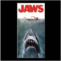 Factory Entertainment Jaws Poster Beach / Bath Towel