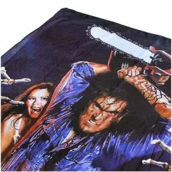 Creepy Co. Evil Dead Ash Chainsaw Throw Blanket 11 Creepy Co. Evil Dead Ash Chainsaw Throw Blanket -Halloween Gear Sales 6 creepy co evil dead ash chainsaw throw blanket