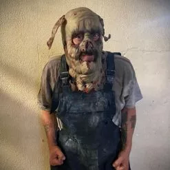 Mad About Horror Rufus Tex Dungarees -Halloween Gear Sales 6 shotgun huck hillbilly dungarees halloween costume 1