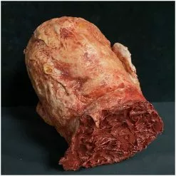 Other Silicone Severed Head Abe, Burned -Halloween Gear Sales 6 silicone horror prop severed head abe fresh