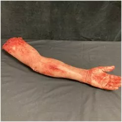 Other Silicone Severed Full Arm -Halloween Gear Sales 6 silicone severed full male arm professional horror prop
