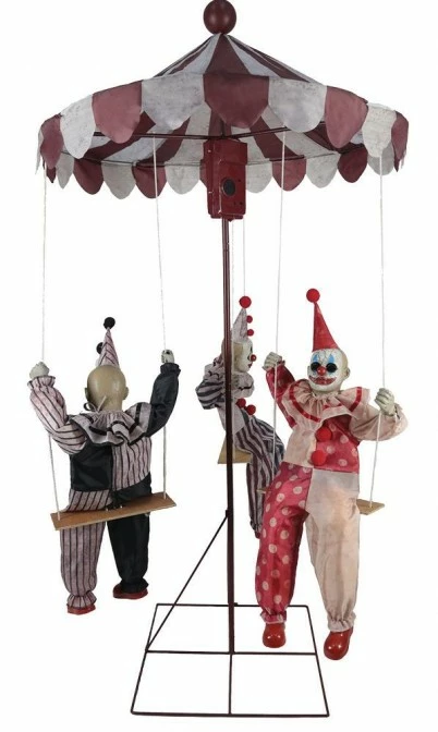 Other Clown Merry Go Round Animated Prop (sorry Not Available For 2022) 2 Other Clown Merry Go Round Animated Prop (sorry Not Available For 2022) - Image 2